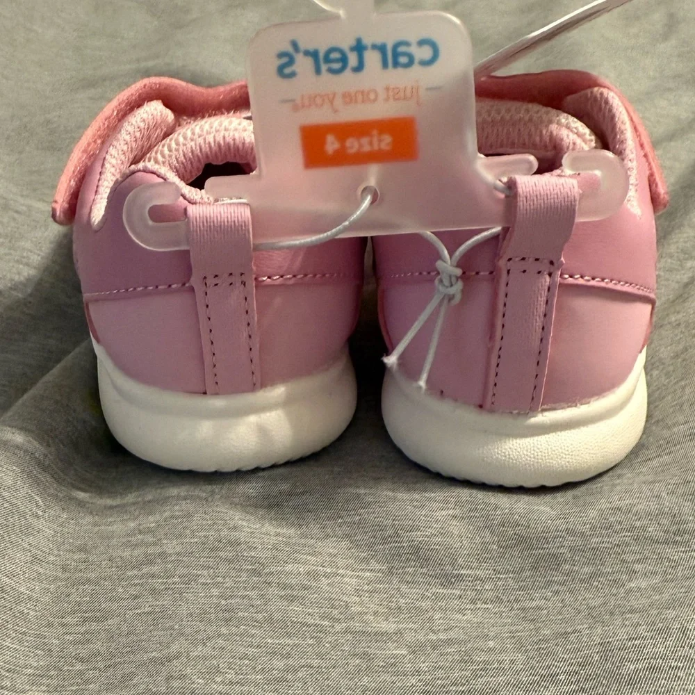 Carter's Pink and White Kids Sneakers